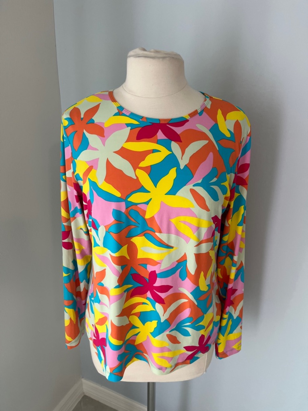Land’s End Multi Color Long Sleeve Tee